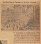 Old New York in pictures--no. 581--Potter Building Fire