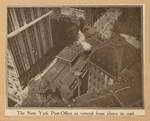 The New York Post Office as viewed from above its roof