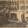 Unveiling of statue of Horace Greeley at The Tribune Building