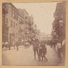 Street scene with Lower East side residents