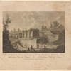 Veduta del Sepolcro di Mamia sito all'ingresso della antica Citta di Pompei