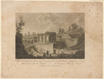 Veduta del Sepolcro di Mamia sito all'ingresso della antica Citta di Pompei