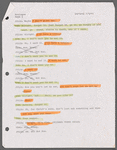 Tom Fitzpatrick's rehearsal script of Bogeyman