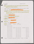 Tom Fitzpatrick's rehearsal script of Bogeyman