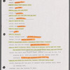 Tom Fitzpatrick's rehearsal script of Bogeyman