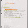 Tom Fitzpatrick's rehearsal script of Bogeyman