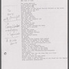 Song lyrics and video text