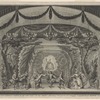 De Vrede, als uit den hemel nederdalende, vertoond by het weder openen van dan Amsteld. Schouwburg