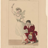Costumes de Melle. Taglioni, rôle de la sylphide, et de Mazillier, rôle de James Reuben, dans La sylphide, ballet
