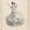 Melle. Taglioni dans La sylphide