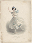 Melle. Taglioni dans La sylphide