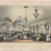 Interior of the new dancing room called the Riet Dyck at Antwerp