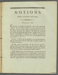 Notions