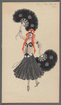 Set of Fan Dancers-Girls
