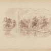 Fountain and Masonic Hall, Boston Common