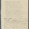 [Algernon Charles Swinburne]. Holograph