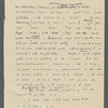 [Algernon Charles Swinburne]. Holograph