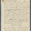 [Algernon Charles Swinburne]. Holograph