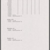 Rehearsal schedule for Montreal production