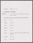 Script marked "Sabrina"