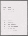 Script marked "Sabrina"