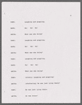 Script marked "Sabrina"