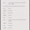 Script marked "Section I: Shot with a Diamond"