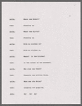 Script marked "Section I: Shot with a Diamond"