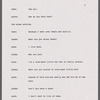 Script marked "Section I: Shot with a Diamond"
