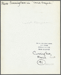 Merce Cunningham in Untitled Solo