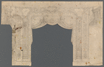 Sketch of Hippodrome proscenium