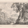 A landscape with a monk