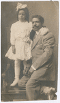 Studio portrait of Gwendolyn Bennett and her father, Joshua R. Bennett