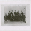 The Philomathean Society of Central High School, Dayton, Ohio, showing Paul Laurence Dunbar (top row, at left) and Harry M. Lydenberg (bottom row, third from right)
