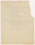 The love letter: typescript, 1921