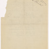 The love letter: typescript, 1921