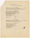 The love letter: typescript, 1921