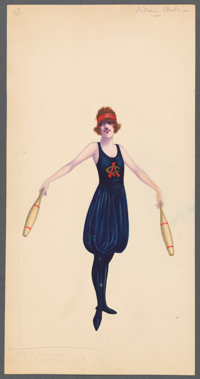 Indian Clubs - NYPL Digital Collections