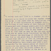Walter Pater; a critical study. Holograph