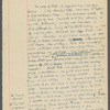 Walter Pater; a critical study. Holograph