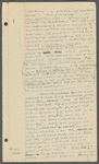 Walter Pater; a critical study. Holograph