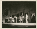 Morris Carnovsky (couch) and Franchot Tone (in white) in the stage production The House of Connelly.