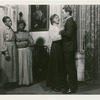 Rose McClendon, Fanny de Knight, Franchot Tone, and Margaret Barker in the stage production The House of Connelly.