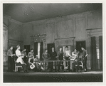 Franchot Tone (seated, pointing) in the stage production The House of Connelly.