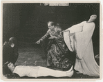 Rudolph Schildkraut (as Emperor, pointing at dead son) in the stage production The Miracle