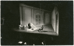 Scene from the stage production Johnny Johnson (slanted desk) 