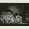 Saloon scene in the stage production The Gold Eagle Guy