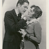 Margaret Barker and Alexander Kirkland in the stage production The Gold Eagle Guy