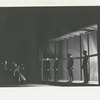 Scene from the stage production Nineteen Thirty One (1931), showing a row of police officers