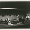 J. Edward Bromberg, Walter Coy, Ruth Nelson, Mary Morris, and Morris Carnovsky in the stage production Night Over Taos